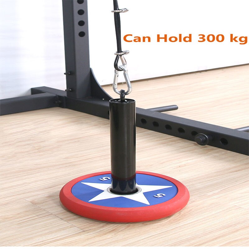 Gym Home Weight Bearing Dumbbell Bracket Fitness Pulley Cable System Attachment Weight Lifting Plates Crossfit Power Exercises