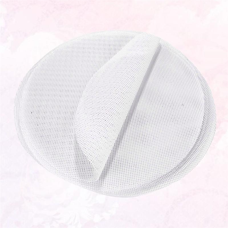 12 Uds. Alfombrillas de vaporera redonda de silicona prácticas almohadillas de vapor accesorio de bollo al vapor para Cocina Casera (blanco, diámetro en 16cm)