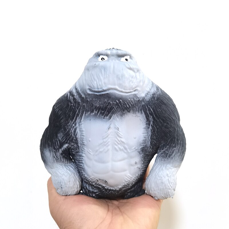 Grand jouet spongieux géant anti-stress, singe, orang-outan, pour adultes et enfants, doux et amusant: C
