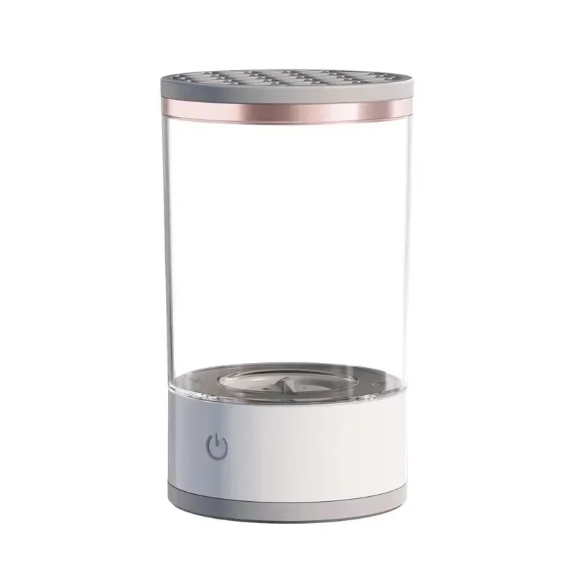 Electric Makeup Brush Cleaner Machine 3-in-1: USB Charging, Automatic Cosmetic Brush Quick Dry Cleaning Tool: Beige