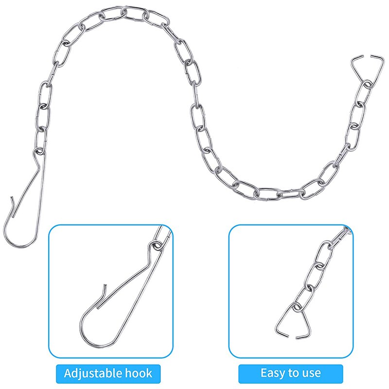 Toilet Flappers Replacement Universal Rubber Toilet Bowl Flapper with 4 Pieces Flapper Chains Replacement