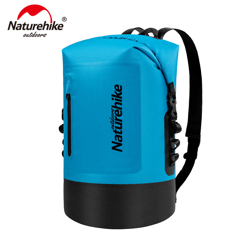 Naturehike 420d tpu vandtæt taske udendørs tør taske river trekking tasker vandtæt rygsæk  nh18 f 031- s