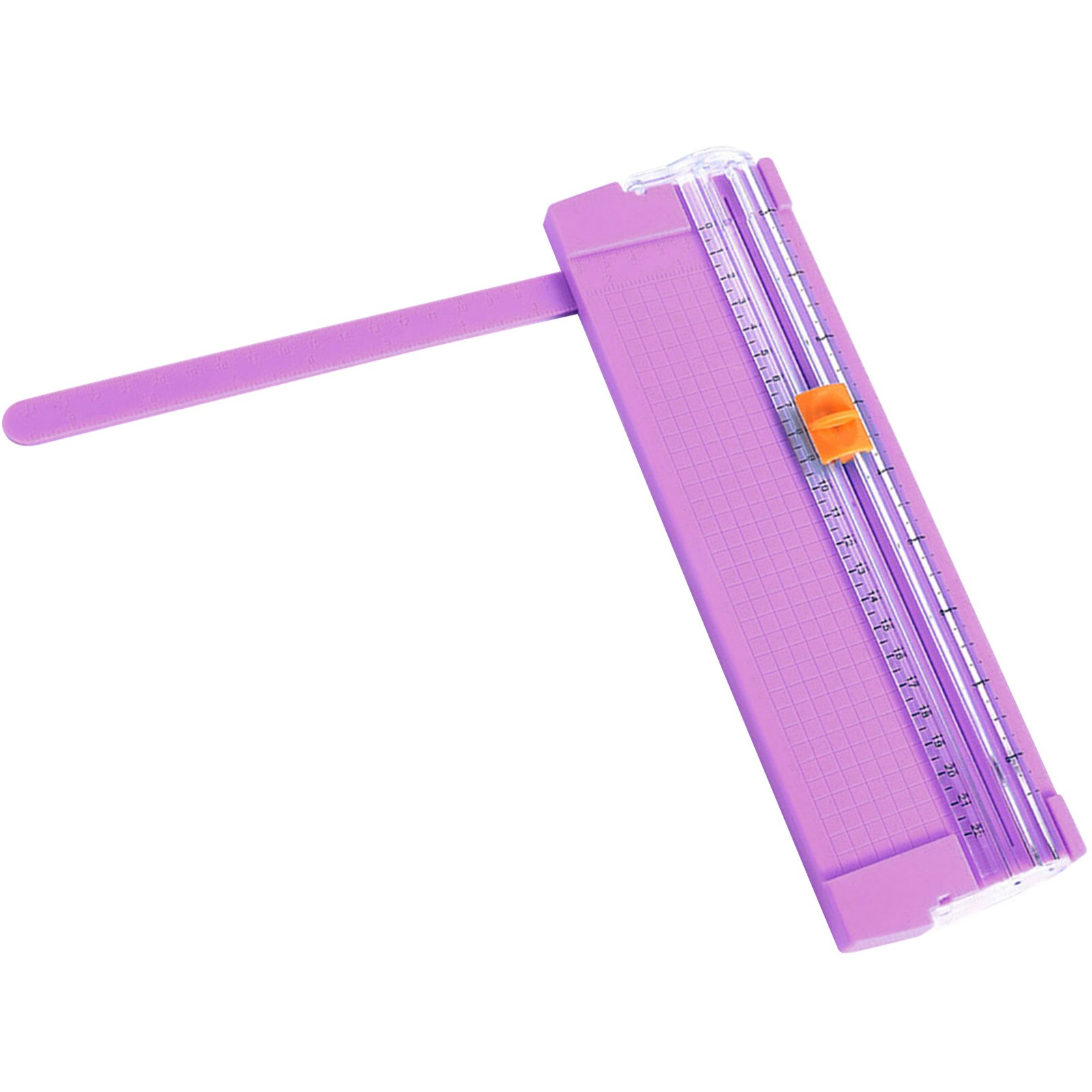 A4/A5 Precision Paper Photo Trimmers Cutters Guillotine with Pull-out Ruler for Photo Labels Paper Cutting Tool Durable: Purple