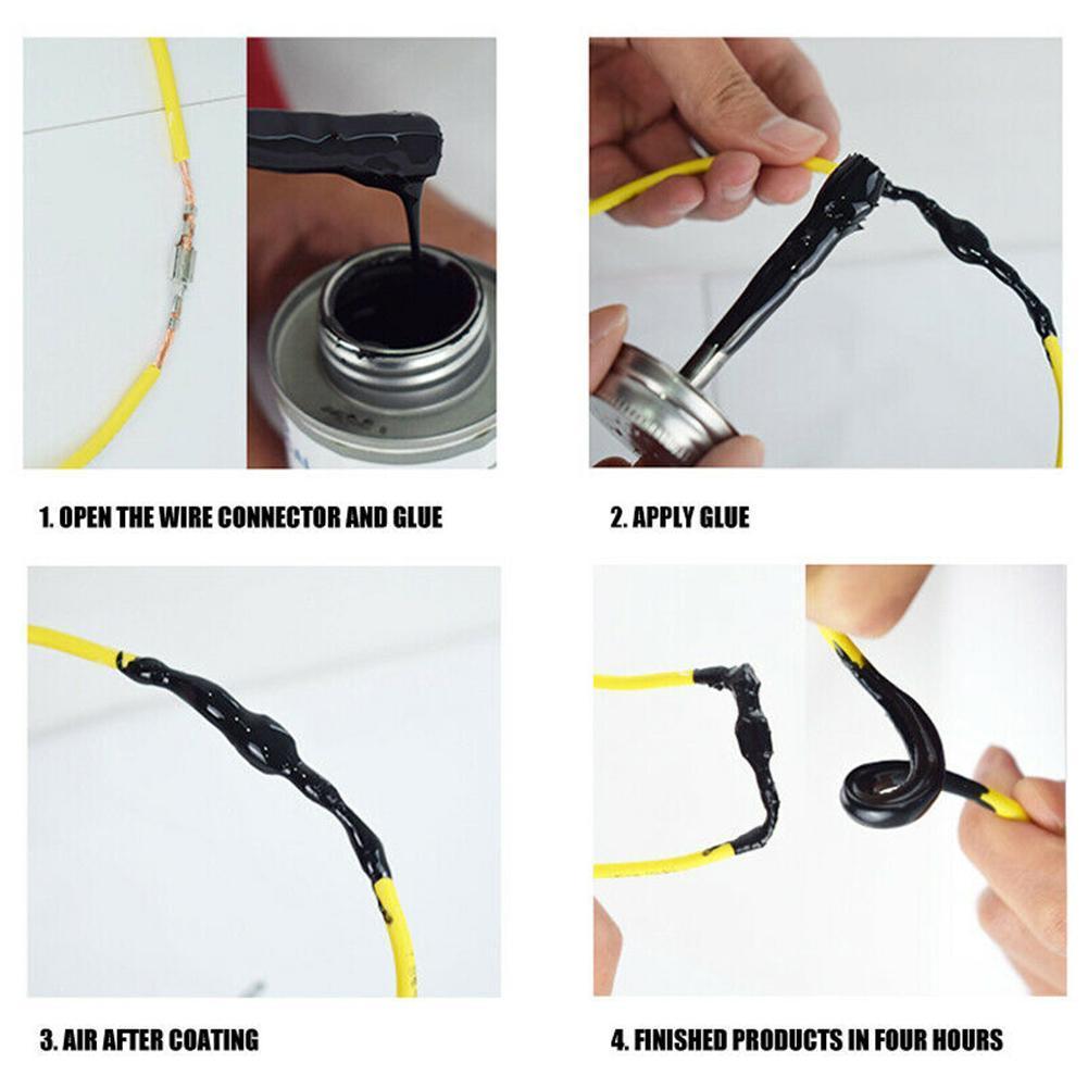 125ML type of insulation electrical glue insulation fixed silicone high sealant rubber seal electronic resistant temper O4H4