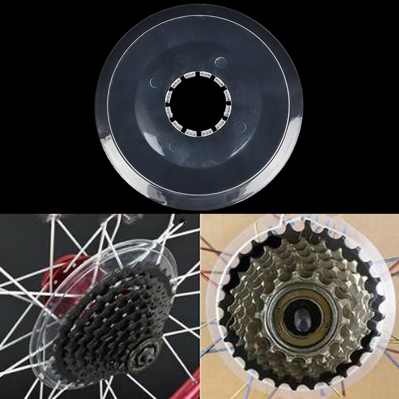 1pc Bike Wheel Spoke Protector Guard Bicycle Wheel Spoke Protector Disc Guard Bike Cassette Freewheel Protection Cover