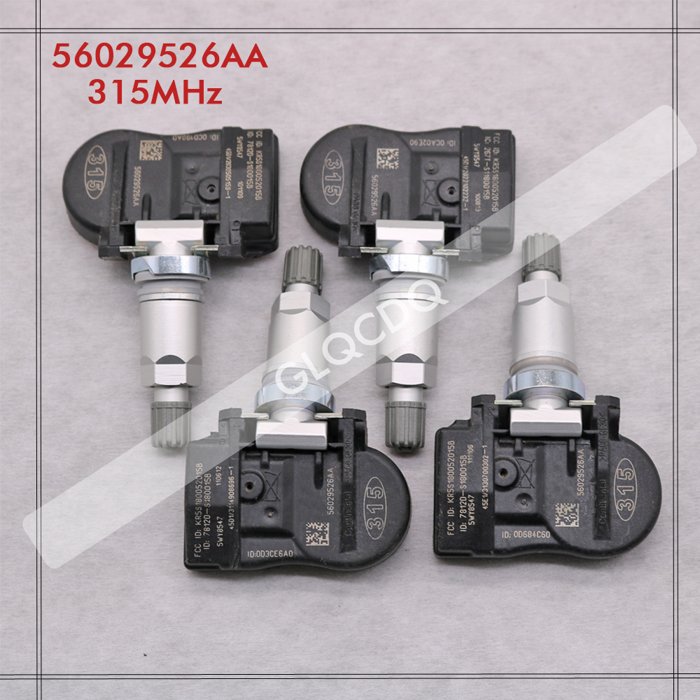 FOR 2007 JEEP COMPASS PATRIOT 315MHz TIRE PRESSURE SENSOR TPMS JEEP TIRE AIR PRESSURE SENSOR 56029526AA 68078861AA