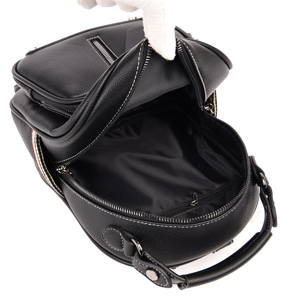 Vrouwen Pu Lederen Rugzak Mini Eenvoudige Stijl Casual Rugzakken Mochila Reizen Schooltas Vrouwelijke Schoudertas