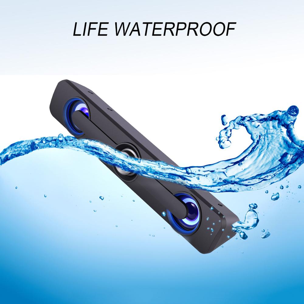 Wired Computer Speaker Bar Stereo Bass speaker Surround Sound Bluetooth Speaker For PC Laptop phone Tablet MP3 MP4