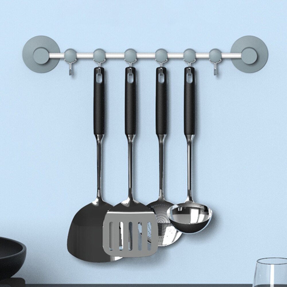 6 Row Clothes Towel Drying Rack Retractable Foldable Balcony Outdoor Safety Folding Wall Mounted Bathroom Hanger