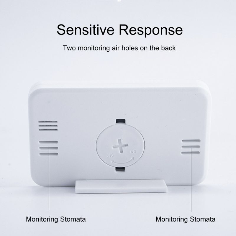 Electronic Thermometer Hygrometer Digital Large Screen Humidity Monitor Display