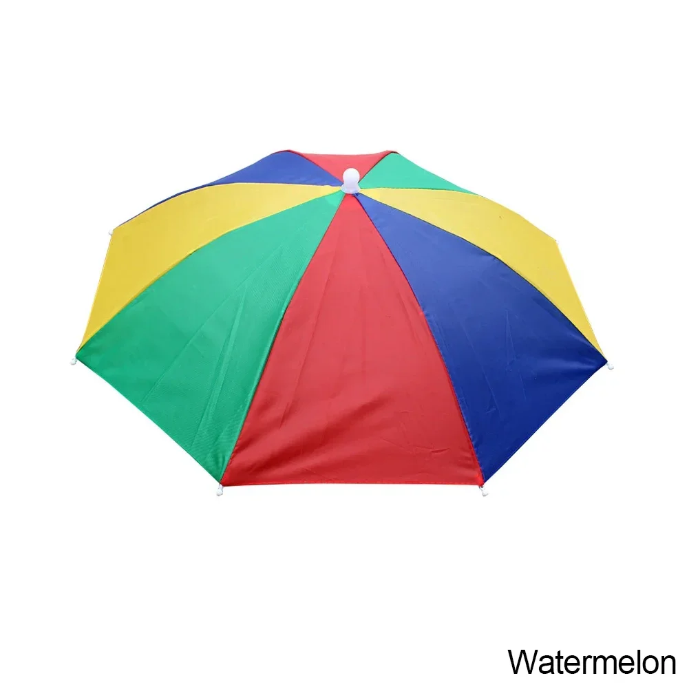 Tragbare Regen Regenschirm Hütte Faltbare Angeln Kopfbedeckung Kappe Ich bin Freien Sonnenschutz Wasserdichte Camping Strand Kopf Hüte