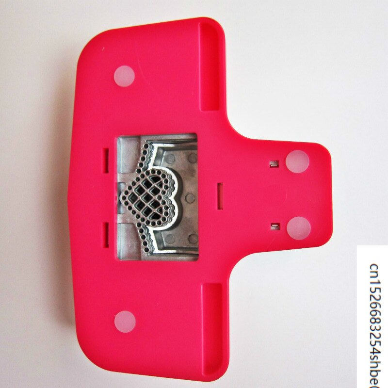 Heart Puncher Large Fancy Children Border Embossing Hole Punch Machine Handmade Edge Device Paper Scrapbook Cutter Furador Eva