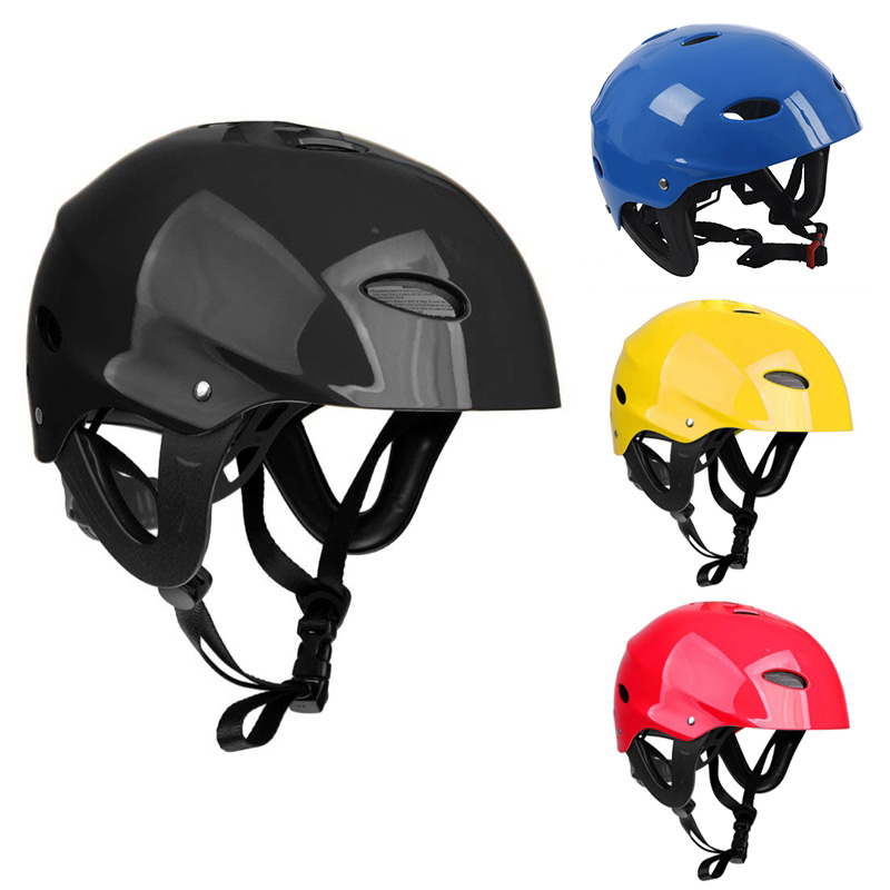 Casco Protector de seguridad, 11 agujeros de respiración para deportes acuáticos, Kayak, canoa, Surf, Paddleboard