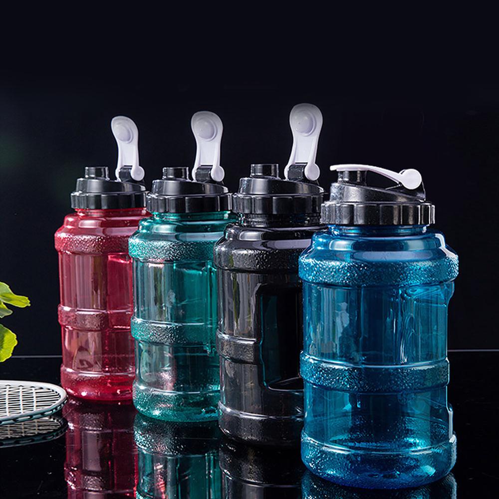 2.5L Grote Capaciteit Bidon Draagbare Plastic Outdoor Camping Wandelen Picknick Fiets Bergbeklimmen Drinkwater Fles