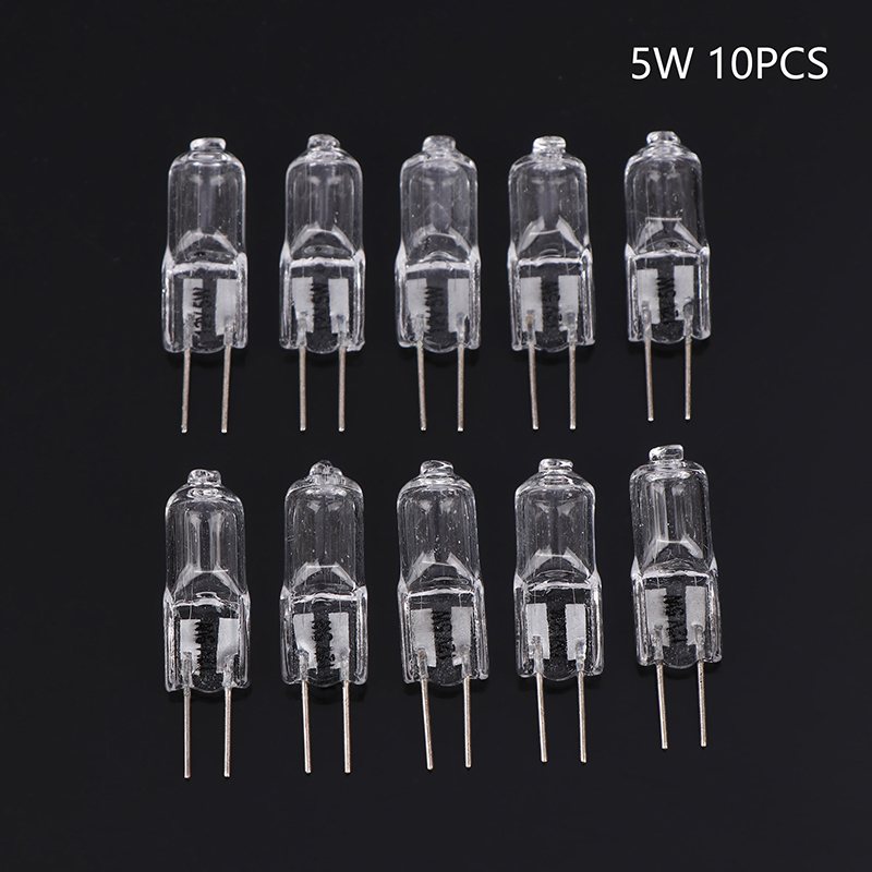 10 stks/set 5 W 10 W 20 W 35 W 50 W 2900 K Halogeen Warme Energie G4 12 V Lampen Binnenverlichting Licht JC Bi-Pin LED Crystal Globe Lamp: Blauw