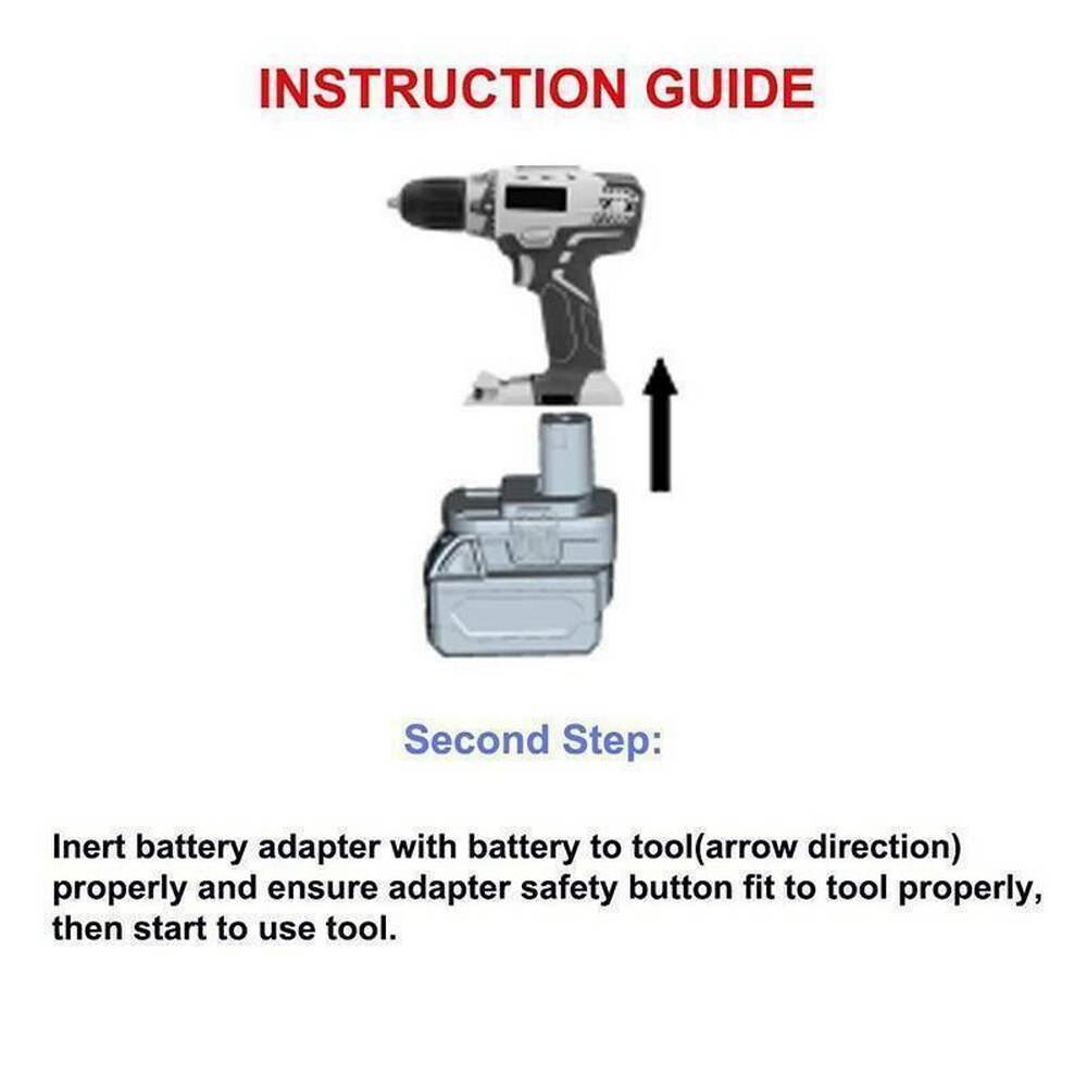 Batteriadapter 3 a dewalt/milwaukee usb power laddningsadapter omvandlare för makita adapter till ryobi 18v verktyg li-ion batteri 7