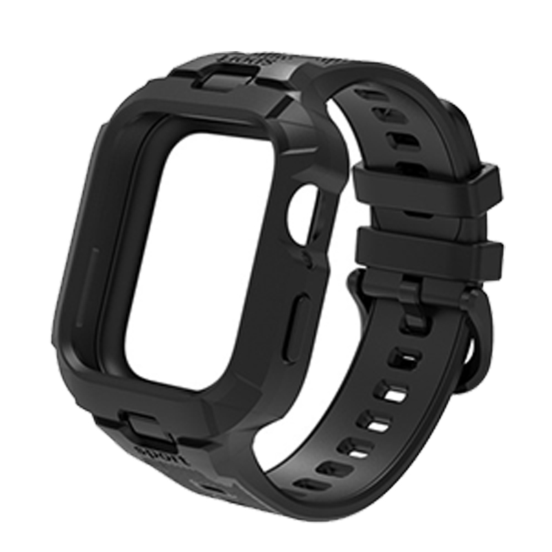 Sport Strap for Huawei Watch Fit 3 4 Pro Screen Protector Bumper Frame Protector Wriststrap for Huawei Watch Fit3 Strap Bracelet: XS / Gold