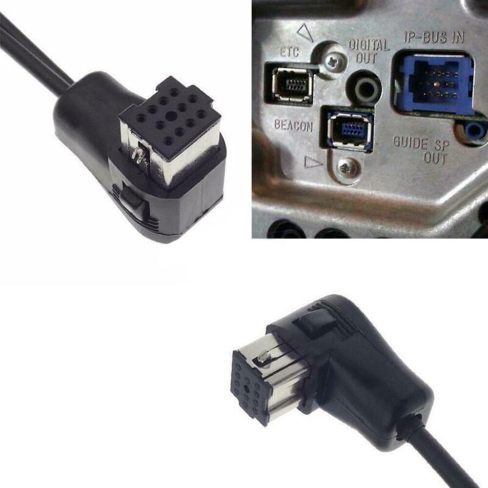 Vervanging Bluetooth Aux Kabel Voor Pioneer P99 P01 5-12V W/ Mic Aux Kabel