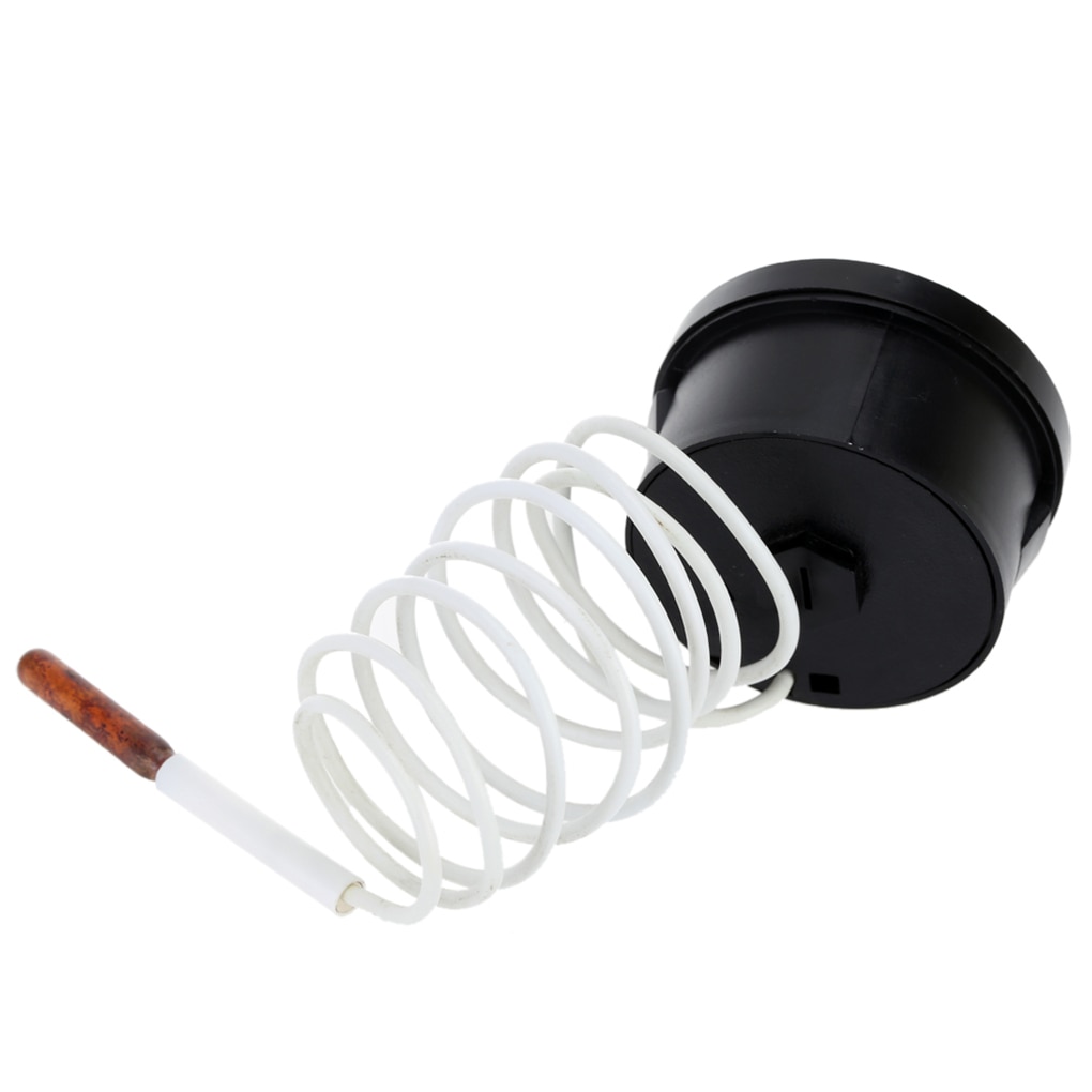 52mm Dial Thermometer Capillary Temperature Gauge with 1.15m Sensor 0-120 Degree Centigrade for Measuring Water Liquid
