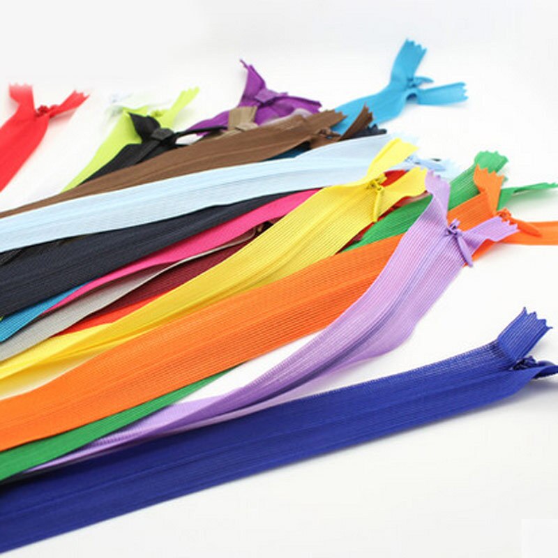 50PCS Zippers Alipress 40cm Invisible Zippers 3# D... – Vicedeal