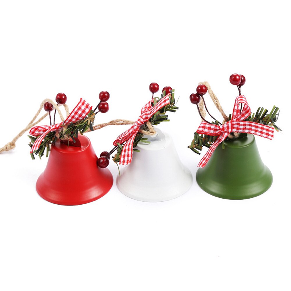 Kerstboom Decoratieve Bel Opknoping Pandant Metalen Bell Xams Decor Ornamenten Voor Thuis Bar Party Supply