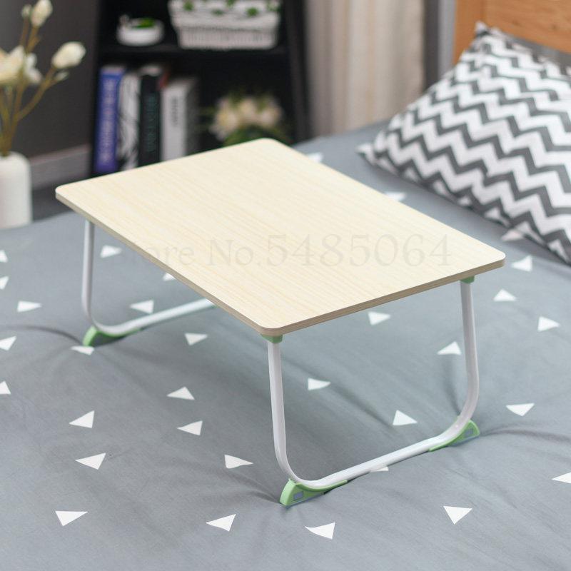 Simple Folding Lazy Bay Window Desk Bedroom Laptop Table Bed Table Student Dormitory Upper Table: Sparks Fy 1