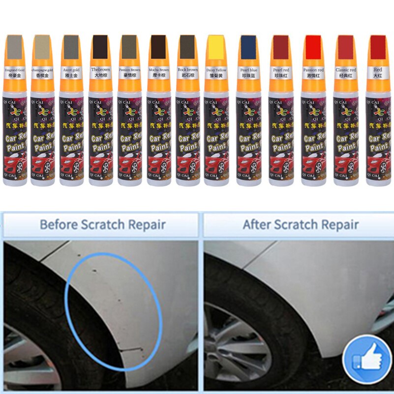 20 Colors Car Scratch Repair Paint Pen Auto Touch Up Pen Car Care Scratch Clear Remover Paint Care Auto Mending Fill Paint Pen