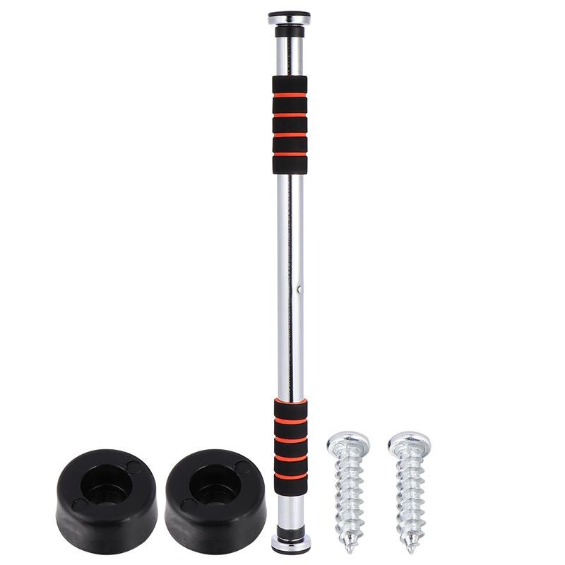1pc chin up bar slidstærk heavy duty bærbar chin up bar fitness stang pull-ups træningsstang til døråbningen hjem