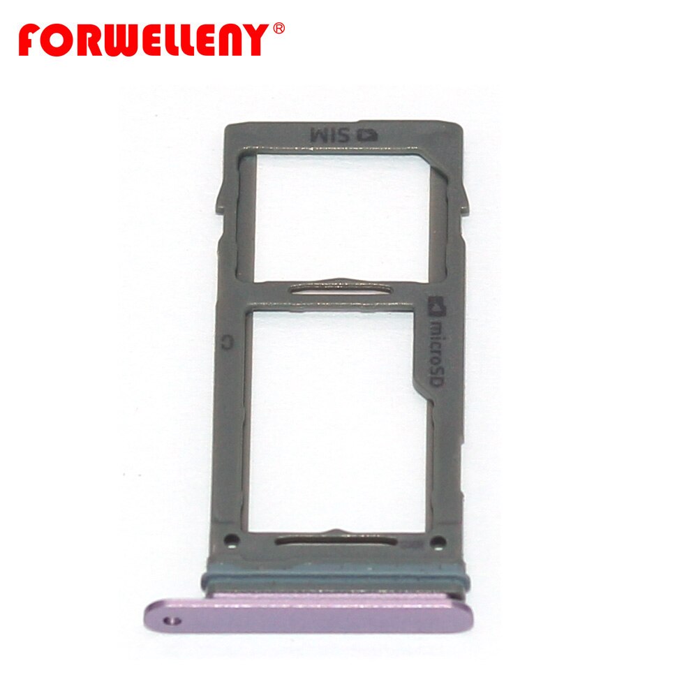 For SAMSUNG Galaxy note9 note 9 SM-N960 Micro Sim Card Holder Slot Tray Replacement Adapters Black, grey, gold, blue, purple