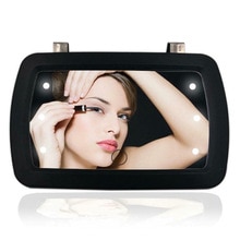 6-LED Car Vanity Mirror Lighted Sun Visor For Truck Automobile Interior