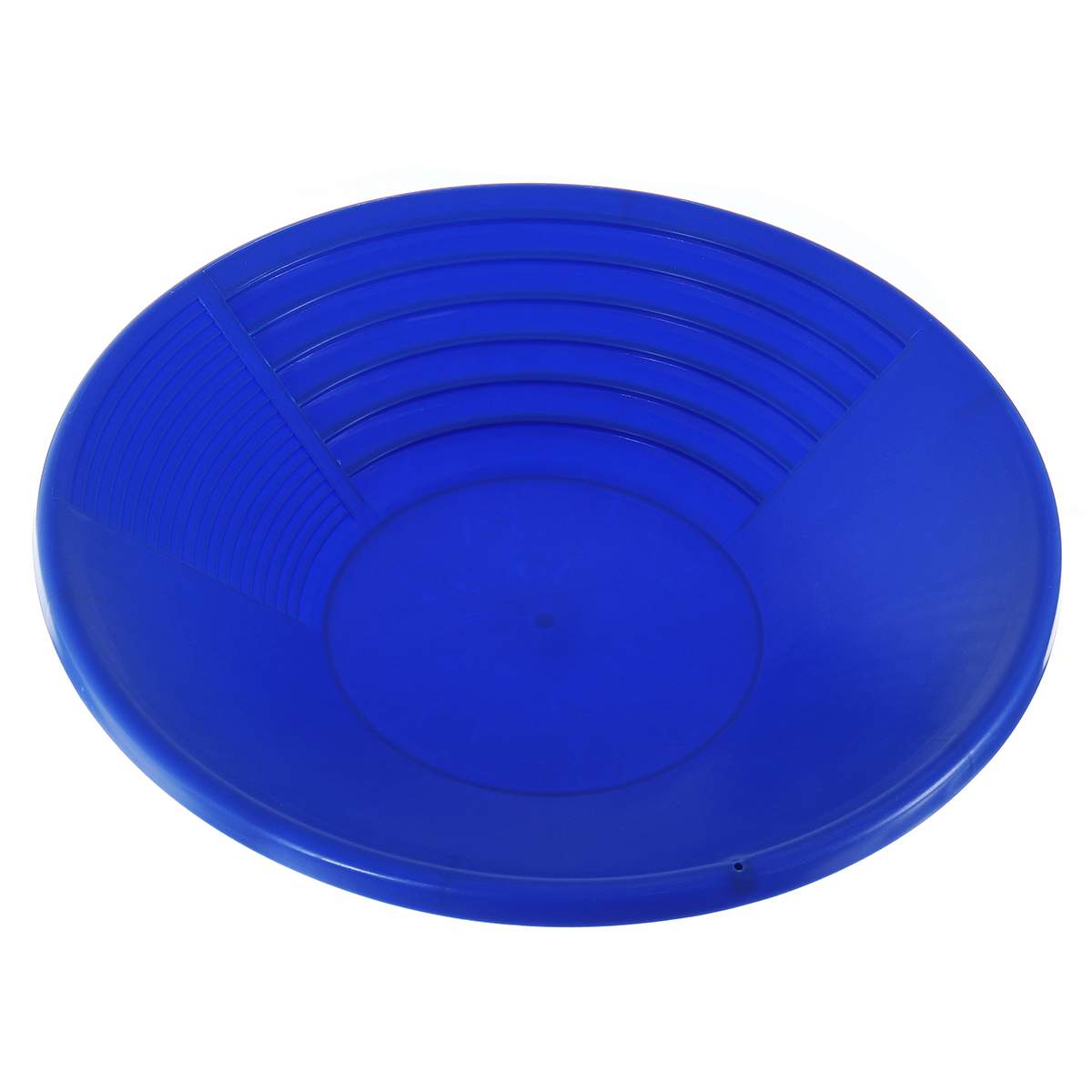 ZEAST 1Pc Plastic Gold Pan Basin Nugget Mining Dredging ProspectingGold Rush Tools 5 Colors: Blue