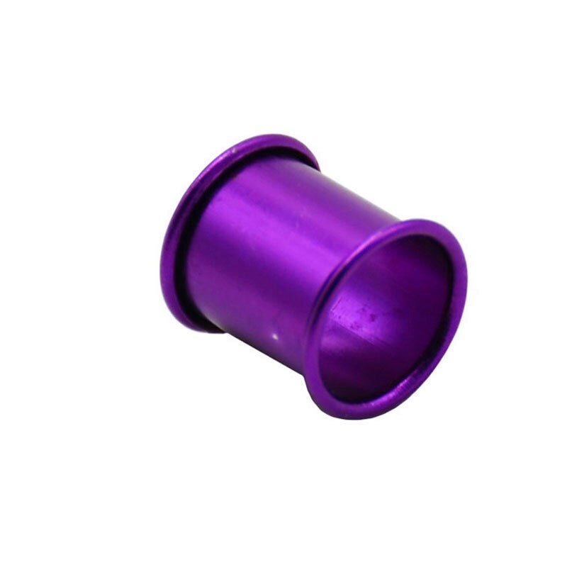100 st aluminiumduvfotring 8mm fågelringidentifiering rasduvor färgring fågelverktyg fågelfotsring: Lila