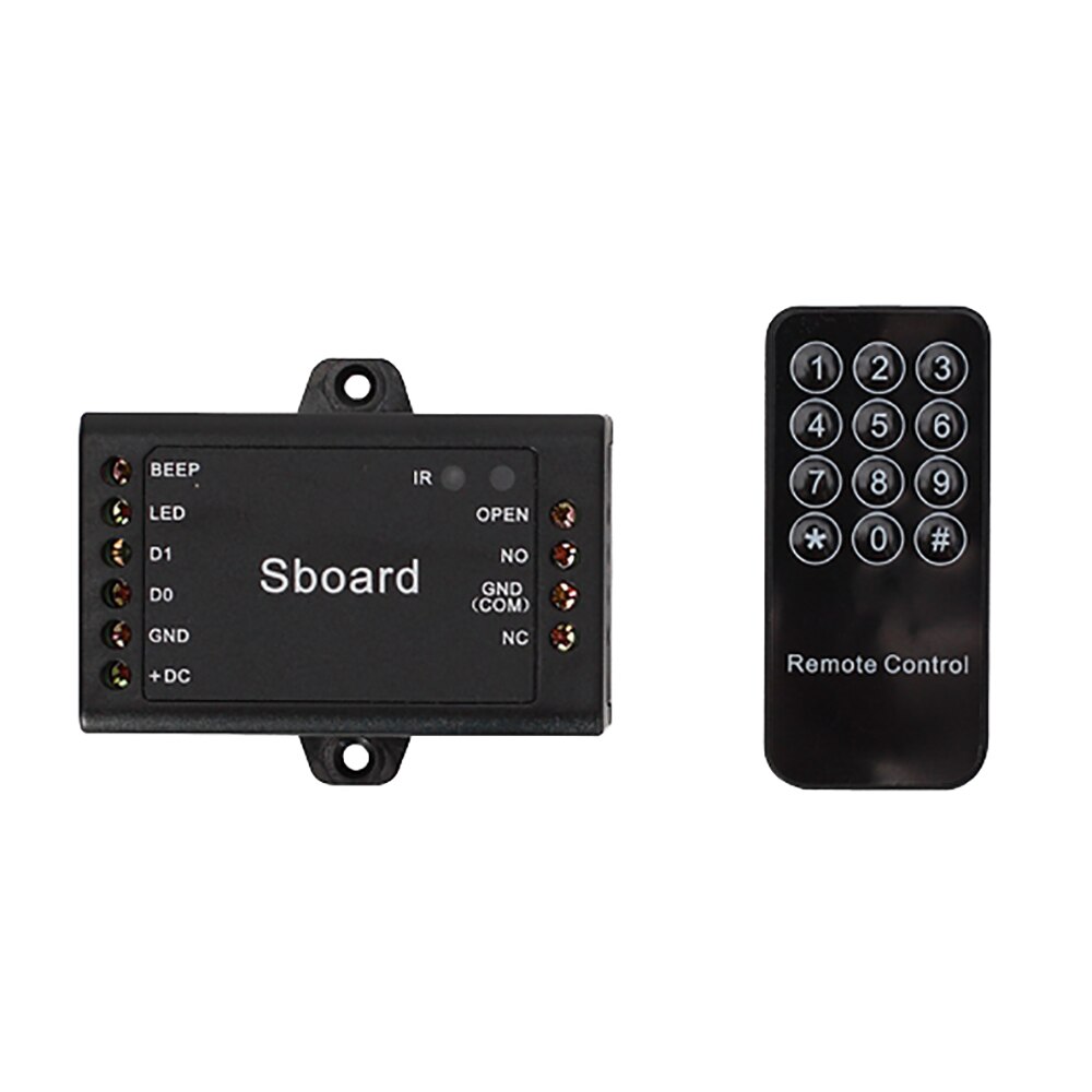 Sboard Mini Single Door Access Control Board Wiegand 26~37 Bits Input 1000 users user data can be transferred