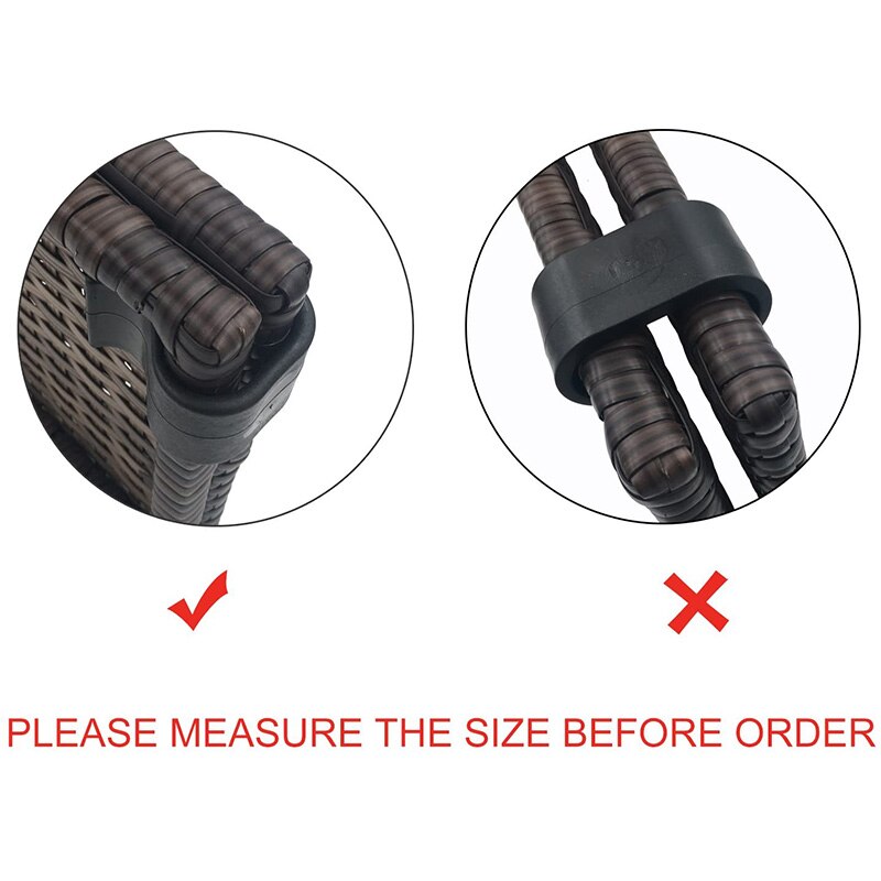 12Pcs Outdoor Courtyard Wicker Furniture Alignment Sofa Wicker Chair Sofa Fastener Clip Part Connector