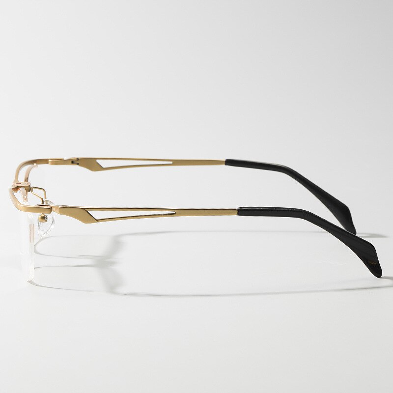 Montura de Gafas de titanio puro para hombre y mujer, anteojos ultraligeros Vintage ovalados, graduados, Gafas ópticas de tendencia para Miopía