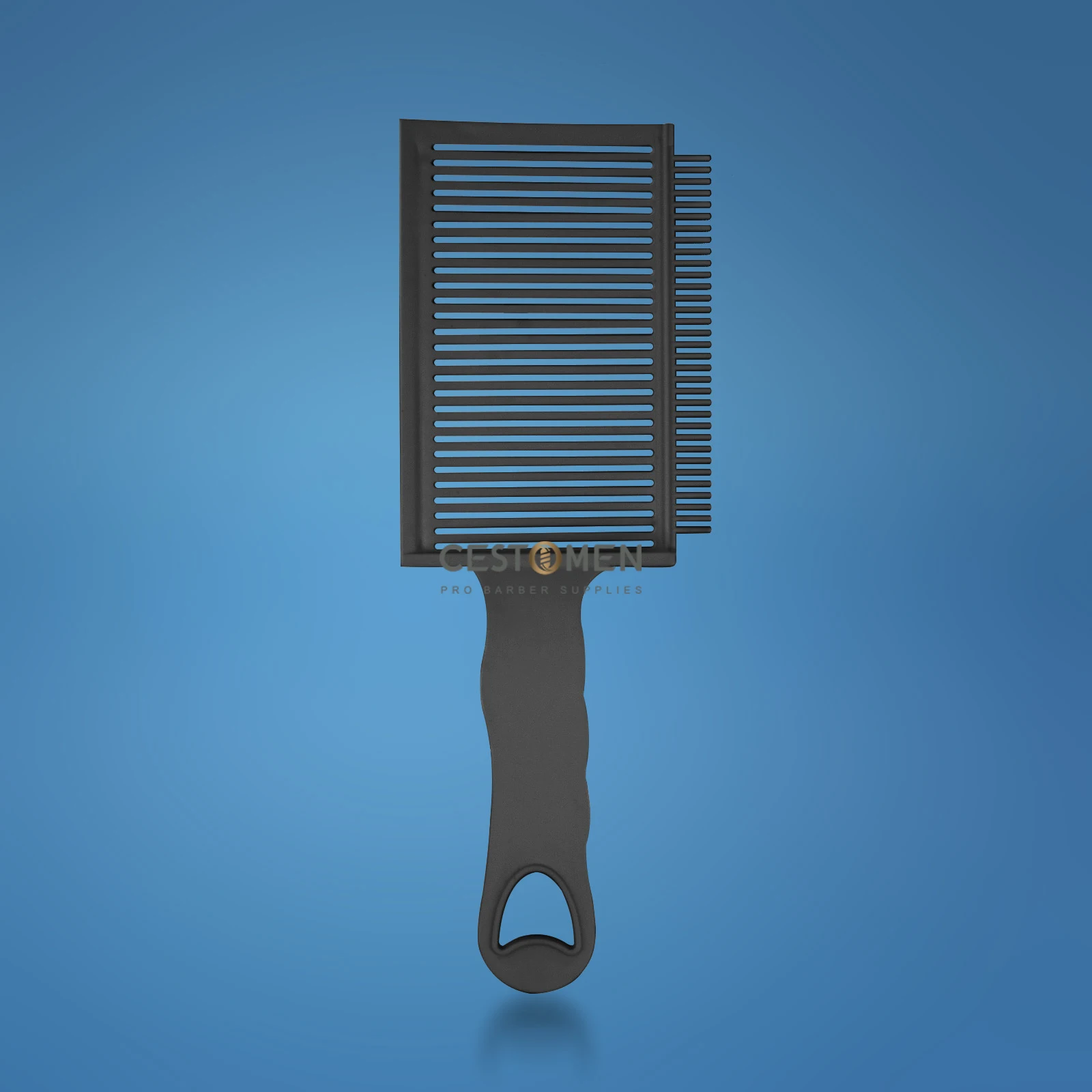 Peine de pelo de , peines profesionales de peluquería, cepillos para salón, herramientas de estilismo para corte de pelo, accesorios de peluquero, 1 ud.: Plata