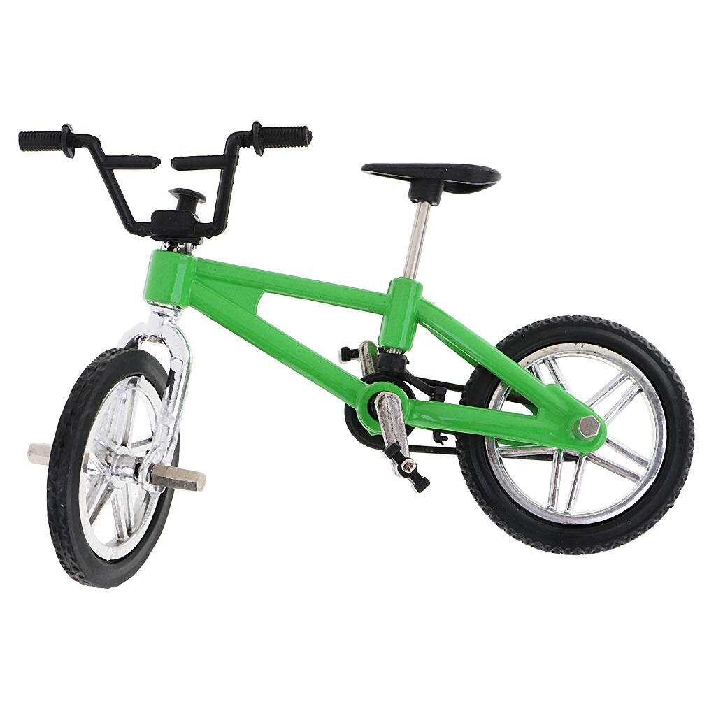 Vélo de montagne Miniature en métal, jouets pour garçons, de collection Cool, décoration de Table de bureau à domicile: Green