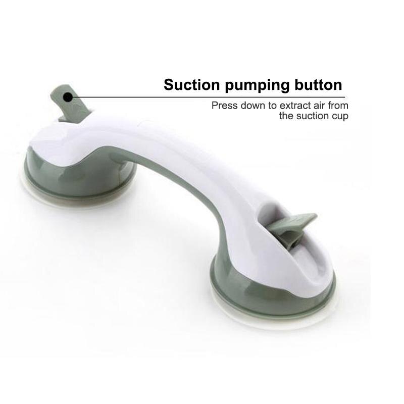 Bathroom Grab Toilet Handle Handrail Grip SPA Bath Shower Tub Safety Helping Vacuum Suction Cup Anti Slip Support