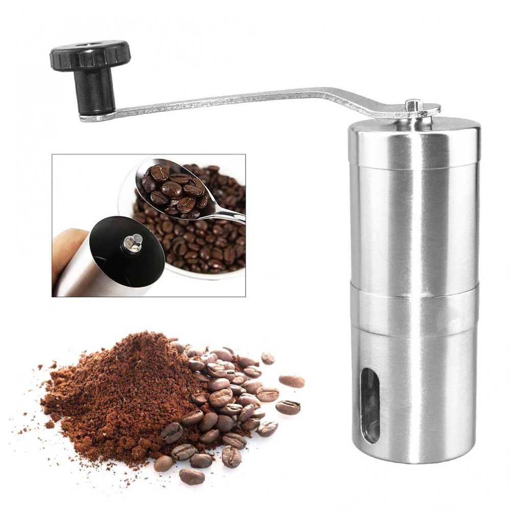 Mini Coffee Grinder Manual Portable grinders for Makeing Coffee Grinder Mill With Double Bearing Positioning Coffee Grindering