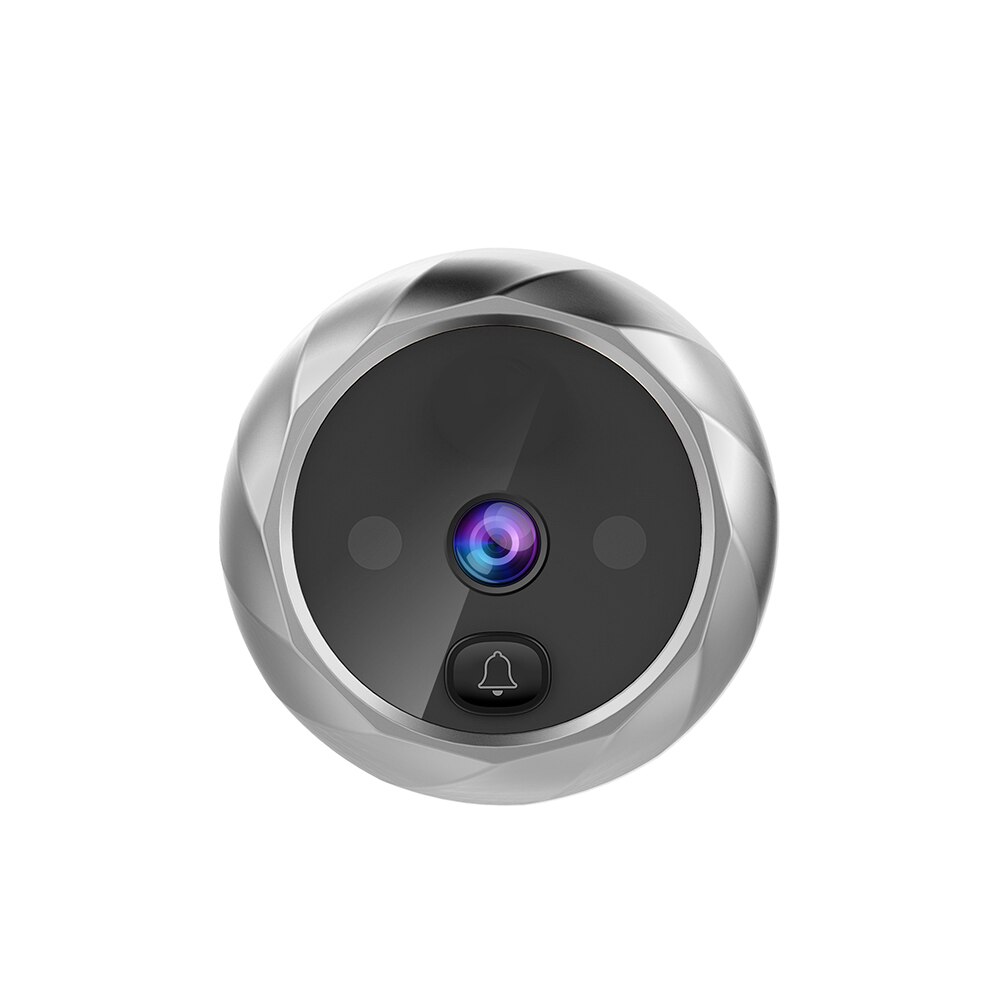 2.8 tommer lcd digital dørklokke elektronisk øjendørklokke med 0.3mp kameraer udendørs dørklokke