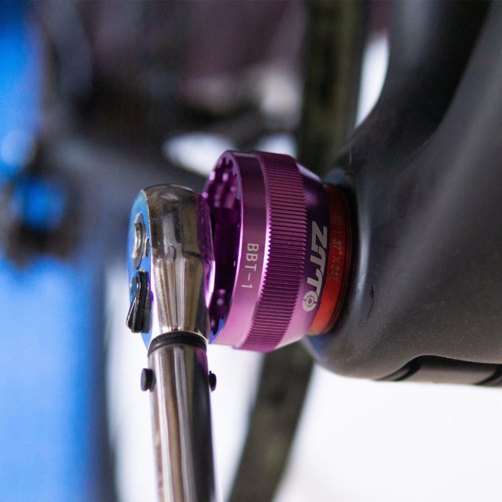 ZTTO Fahrrad Tretlager Werkzeug überspielen BBR60 MT800 BB TL-fc24 fc25 Entfernen Verschlussring Implementieren BB93 MTB mega BSA30 BB386 Installieren tasse