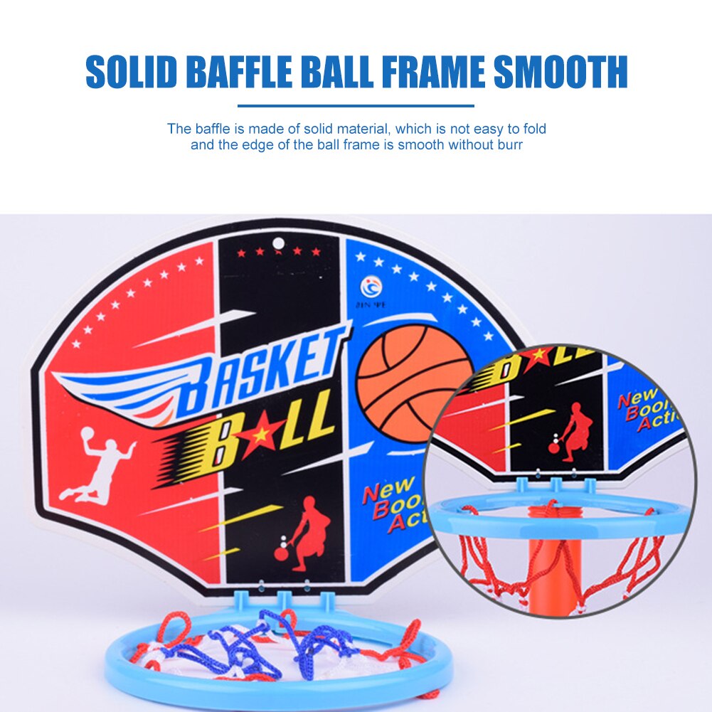 Kinderen Basketbal Spelen Set Outdoor Sport Verstelbare Stand Mand Holder Hoop Doel Game Mini Indoor Kids Yard Game Boy Speelgoed