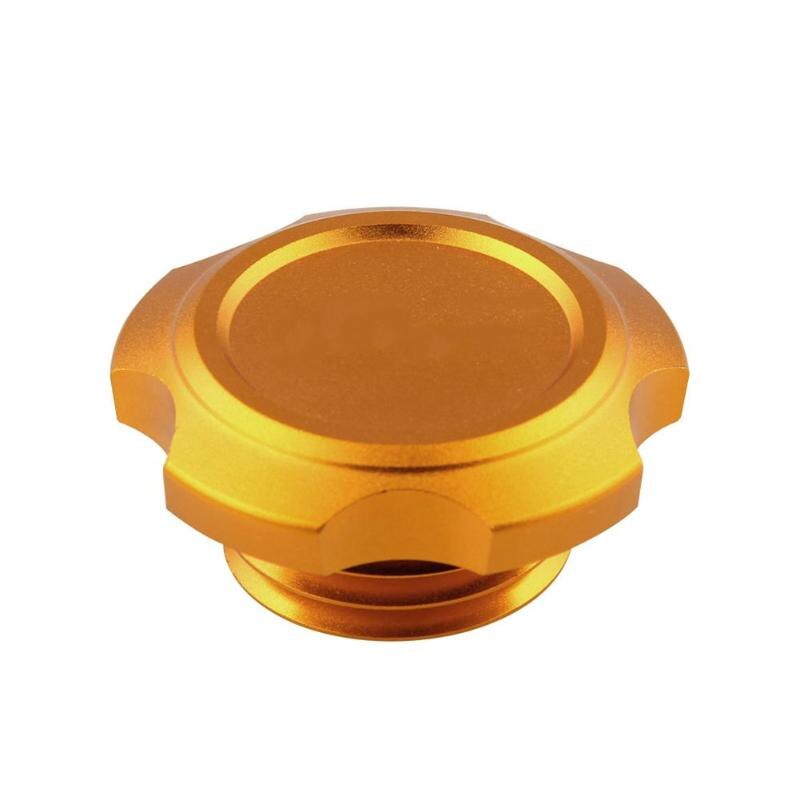 Tapón de relleno de aceite para vehículo con motor del automóvil de aleación de aluminio para Subaru WRX STi GC GD GF GM GG GE GH, piezas de repuesto, estilo de coche: Dorado