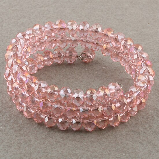 Boho Stijl Kleurrijke Ab Kristal Elastische Wrap Armband Voor Vrouwen Sieraden Mode Meisjes: Style 2