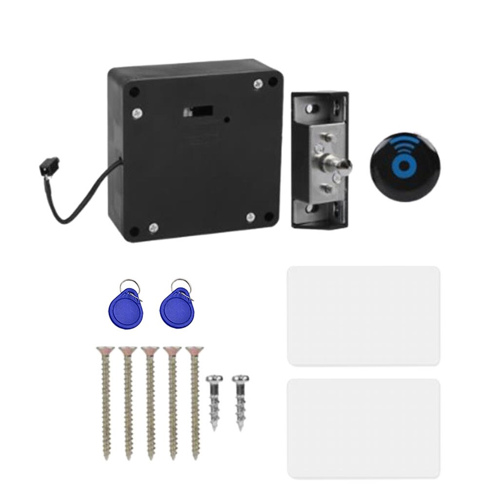 Induction DIY Hidden Safety Digital Smart Cabinet Wardrobe Drawer Lock Home Accessories Drawer Lock Support