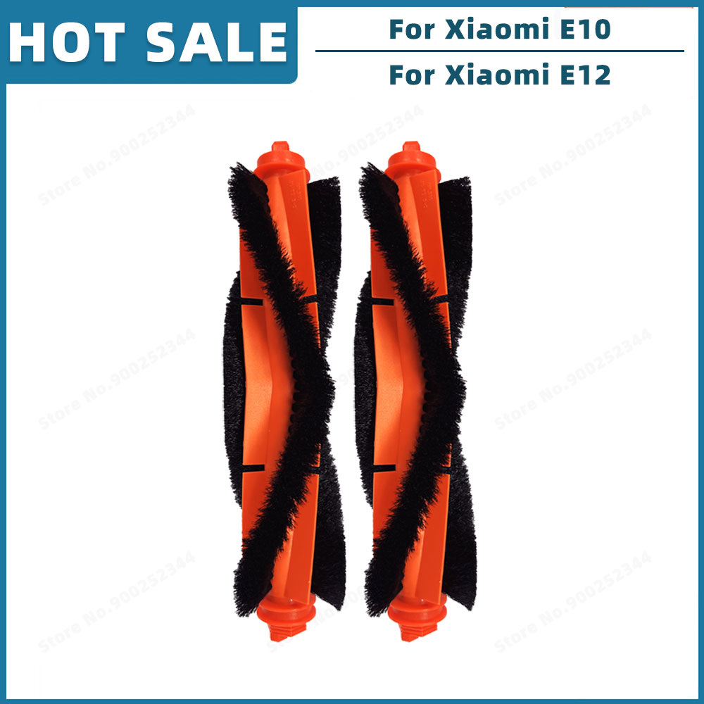 Piezas de repuesto accesorios para Xiaomi Robot Vacuum E10 E12 E10C C103 Mijia 3C Plus / 3C Pro, cepillo lateral principal, filtro, mopa: Transparente