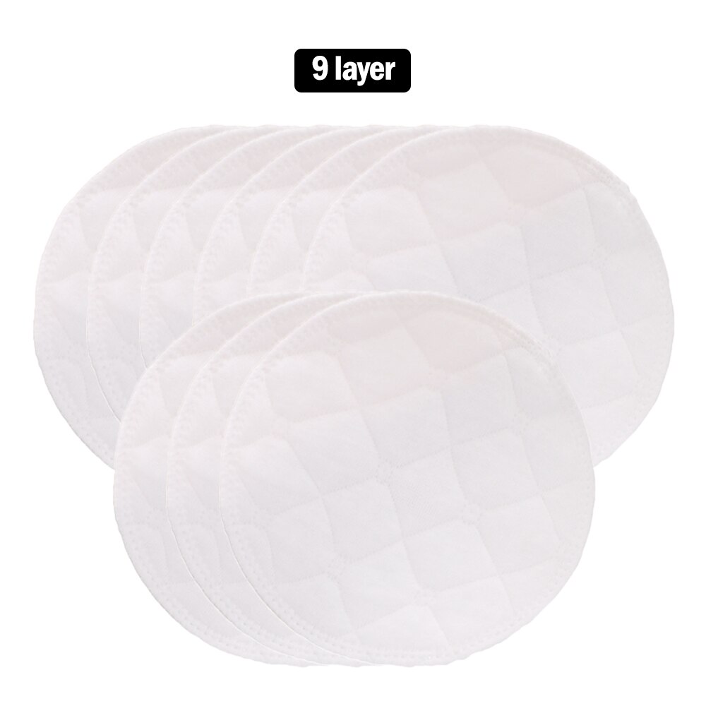 10pcs Reusable Cotton Pads Washable Makeup Remover Pad Soft Face Skin Facial Cleaning Beauty Tool for Women Breast Pads: 9 floors