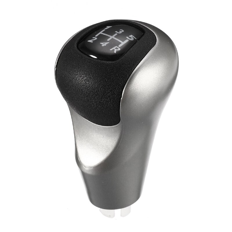 Pomo de cambio de marchas de 5 y 6 velocidades para coche, cubierta de arranque para palanca de cambios, para Honda Civic DX EX LX 2006, 2007, , , ,: 5 speed Black