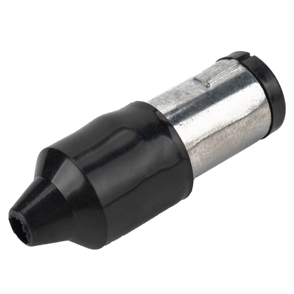 7 Pin Small Round Aluminum Metal Trailer Plug Light Connector for Boat Caravan Car Truck