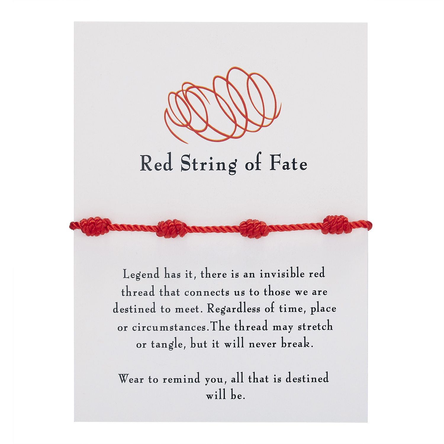 Pulseras de cuerda roja de la suerte hechas a mano, 7 nudos, protección, amuleto del destino, buena suerte, éxito, prosperidad, joyería de la amistad para pareja: A-1pc